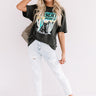 Desert Dreamin' Distressed Tee In Black Image - 1