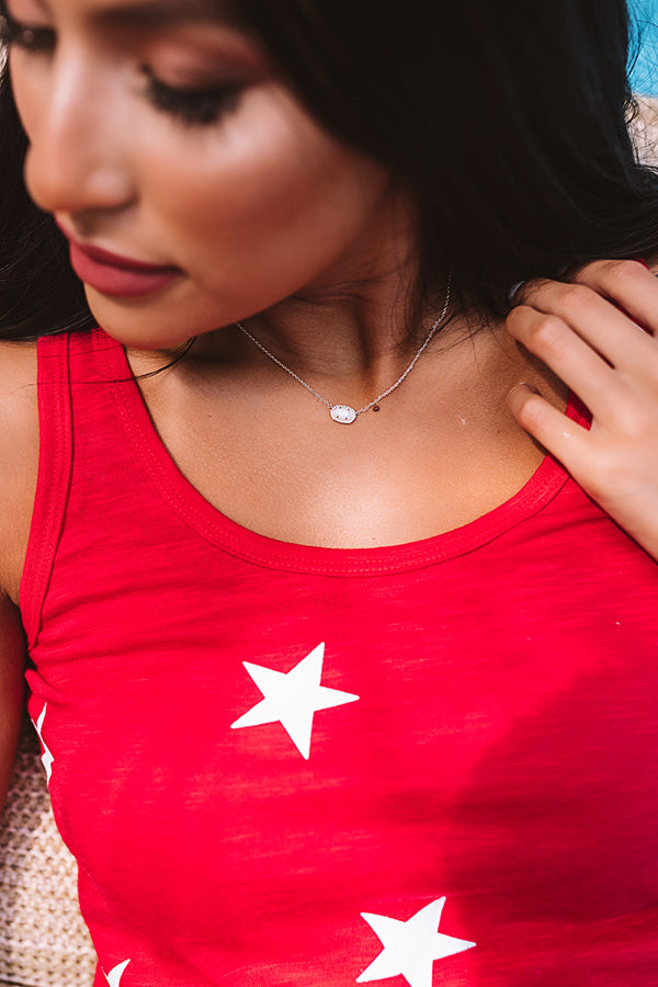 Kendra Scott Chelsea Gold Pendant Necklace in White Pearl Image - 3