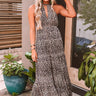 Catalina Cruise Leopard Halter Maxi Image - 1