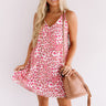 Palm Breeze Leopard Shift Dress Image - 1