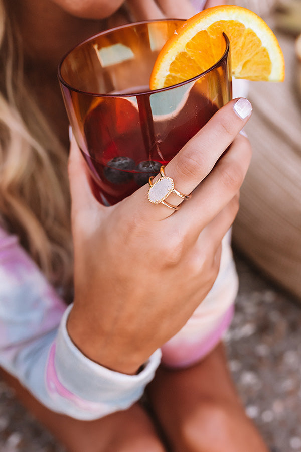 Kendra Scott Elyse Ring in Rose Gold Image - 1