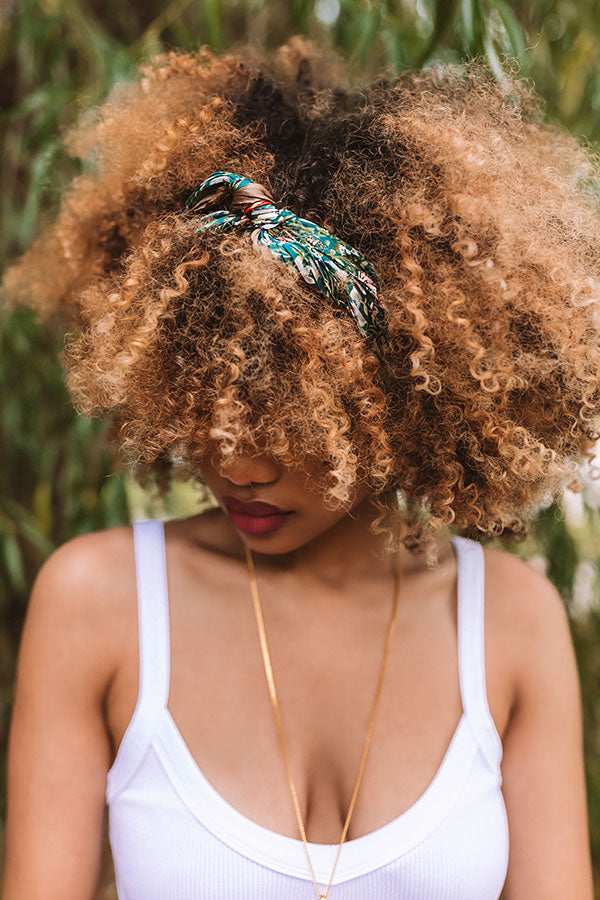 Floral Festivities Scarf In Lush Meadow Image - 4