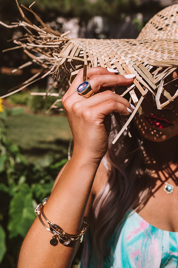 Kendra Scott Leah Mood Ring in Gold Image - 2