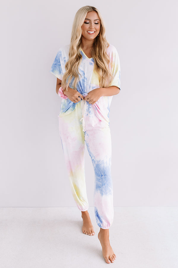 Hurley Cozy Tie Dye Porcchop Pocket Jogger - Femme Taille M - Neuf Avec Étiquettes