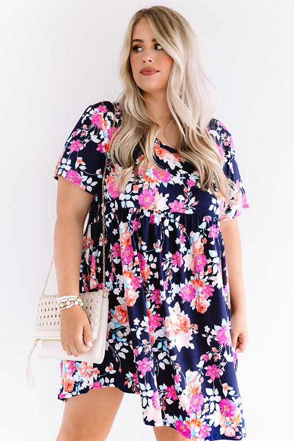 Garden Path Babydoll Dress  Curves Image - 3