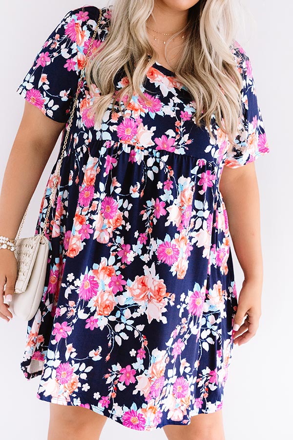 Garden Path Babydoll Dress  Curves Image - 5