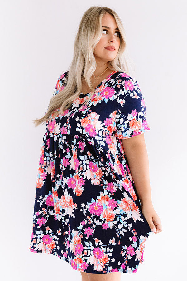 Garden Path Babydoll Dress  Curves Image - 4