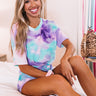 Lounging In Tie Dye Shift Tee Image - 1