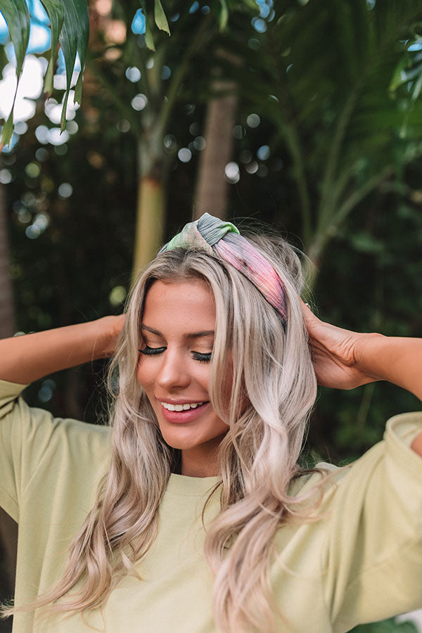 Minor Details Tie Dye Headband Image - 1