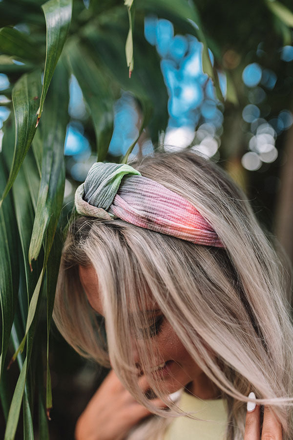 Minor Details Tie Dye Headband Image - 3