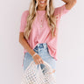 Chic Instinct Shift Top In Blush Image - 1