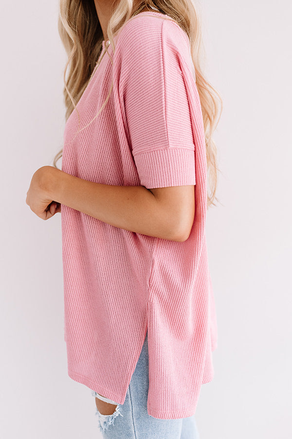 Chic Instinct Shift Top In Blush Image - 4