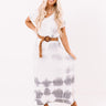 Chic Seascape Tie Dye Maxi In Grey Image - 1