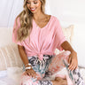 SoCal Luxe Shift Top In Pink Image - 1