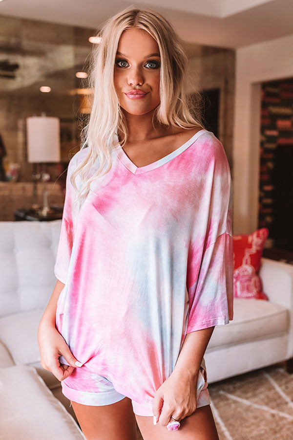 Gelato Swirl Tie Dye Shift Tee Image - 3