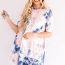 Sweet Fling Tie Dye Shift Dress In Pink Image - 1