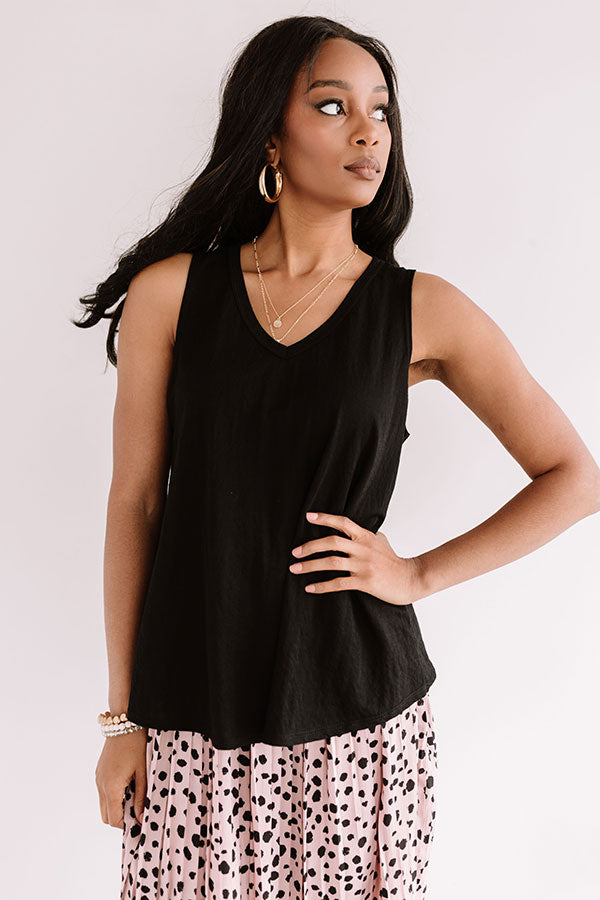 Warm Water Wishes Shift Top In Black • Impressions Online Boutique