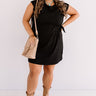Social Hour Dress In Black Curves Image - 1