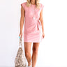 Social Hour Dress In Blush Image - 1