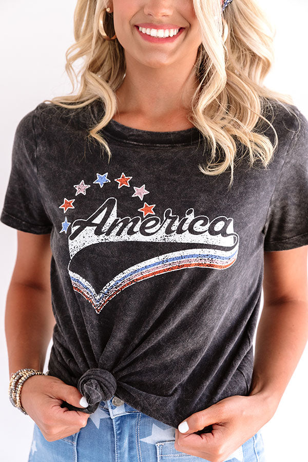 America Shift Tee • Impressions Online Boutique