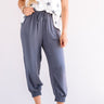 Side Hustle High Waist Pants In Charcoal Image - 1