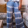 Pacific Coast Highway Tie Dye Pants In Airy Blue Image - 1