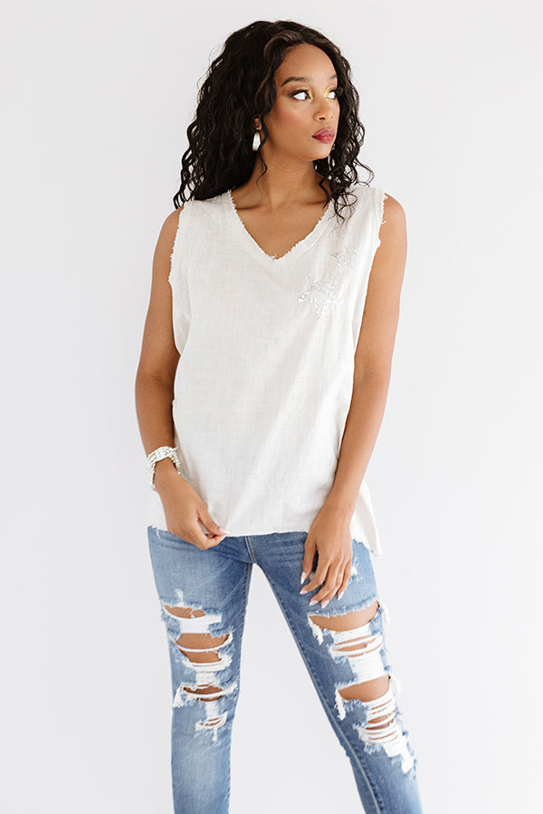 North Star Shift Top In Birch Image - 3