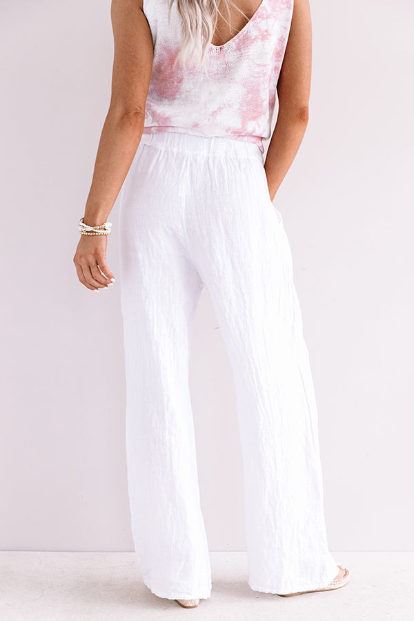 Poolside Retreat Tie Dye Knit Top In Pink Image - 4