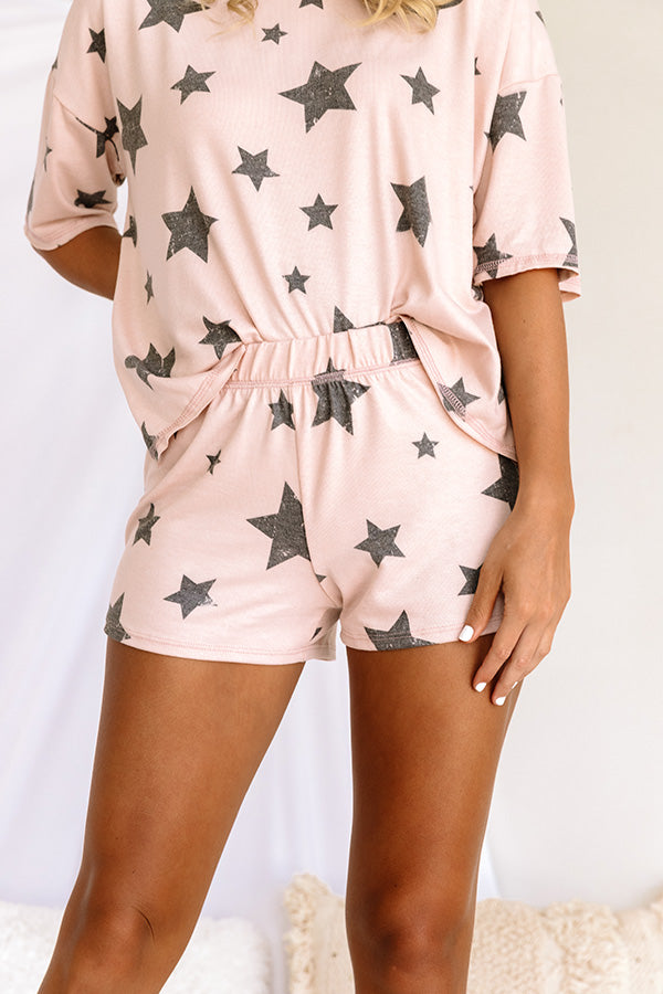 Dreamy Babe Shorts In Blush Image - 1