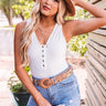 Meant For Stardom Bodysuit In White Image - 1
