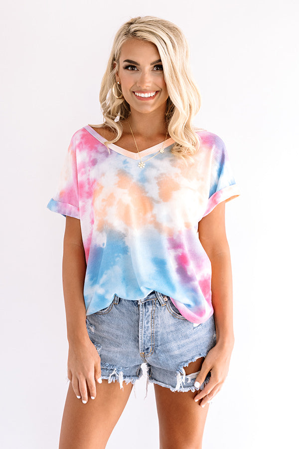Best Self Tie Dye Shift Tee Image - 1
