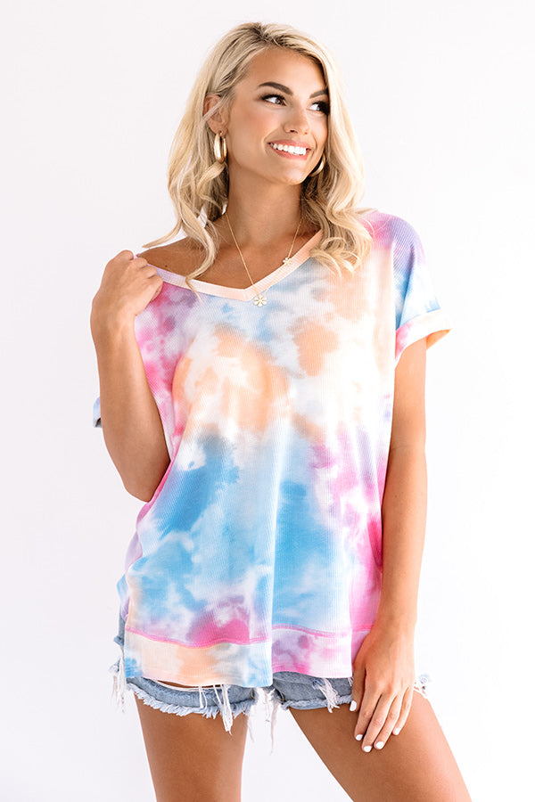Best Self Tie Dye Shift Tee Image - 4