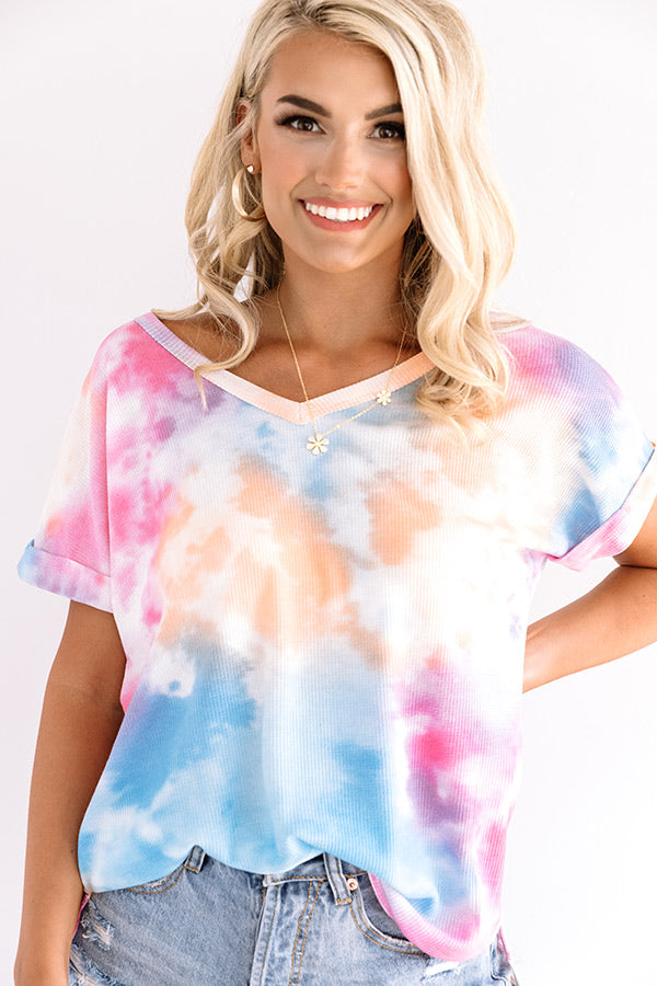 Best Self Tie Dye Shift Tee Image - 5