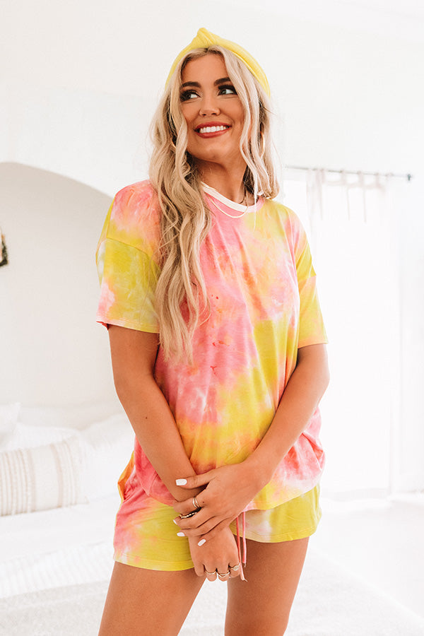 No Complaints Tie Dye Shift Tee Image - 5