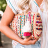 Chic Lifestyle Woven Clutch In Multi Image - 1