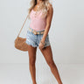 KanCan The Kently High Waist Distressed Shorts Image - 1