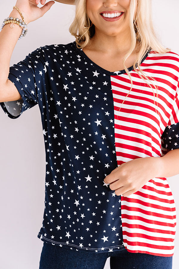 Freedom Rings Shift Top Image - 4