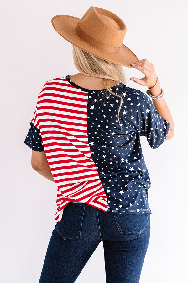 Freedom Rings Shift Top Image - 5