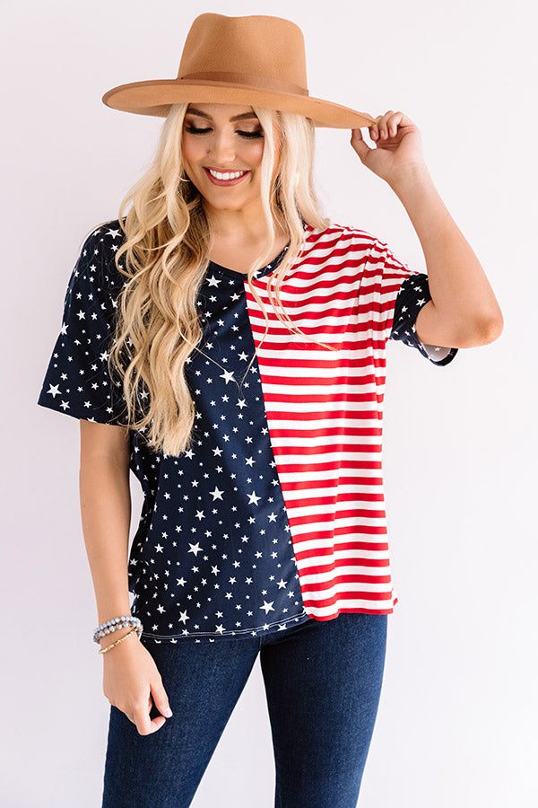 Freedom Rings Shift Top Image - 1