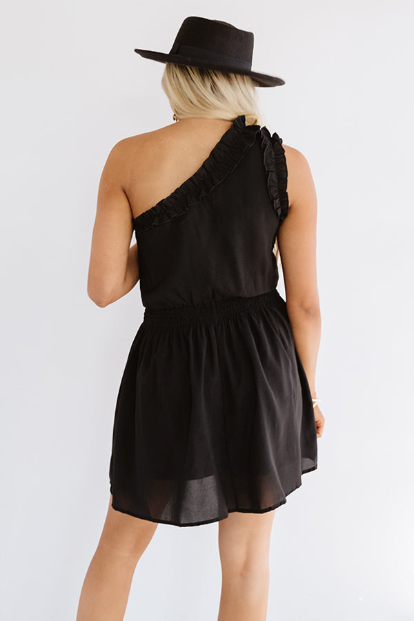 Venice For The Day Dress In Black Image - 4