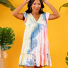 Bright And Bubbly Tie Dye Dress Image - 1