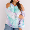 Hype Me Up Tie Dye Top Curves Image - 1