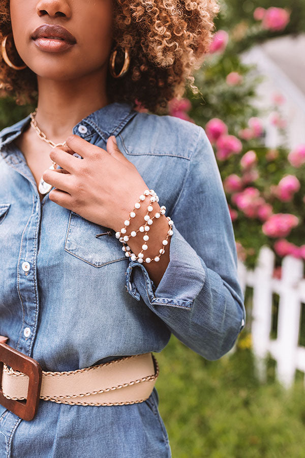 Hula Happy Hour Wrap Bracelet Image - 1