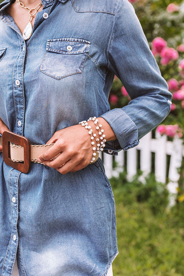 Hula Happy Hour Wrap Bracelet Image - 3