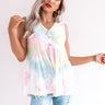 Brave New Twirls Tie Dye Babydoll Top Image - 1
