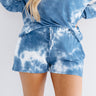 Cozy Spot Tie Dye Shorts Image - 1