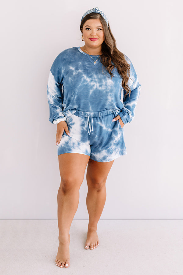 Cozy Spot Tie Dye Shift Top  Curves Image - 2