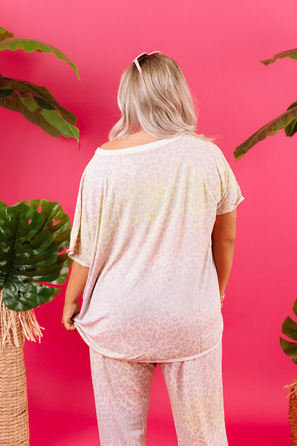 Westend Leopard Shift Tee    Curves Image - 5