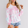 Turn Up The Love Tie Dye Shift Top Image - 1