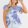 Along The Lane Tie Dye Shift Top in Indigo Image - 1